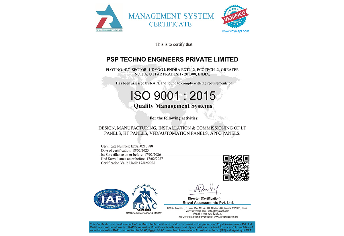 MANAGEMENT SYSTEM
CERTIFICATE ISO 9001 : 2015